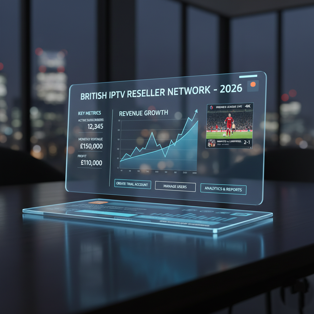 British TV Reseller Become an IPTV Reseller in UK