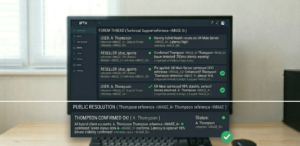 Forum thread showing reseller responding publicly to technical issue, with resolution confirmed by original poster