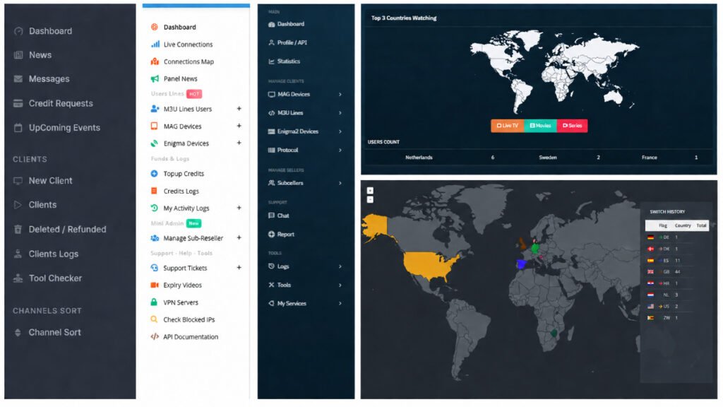 IPTV Reseller Panel image