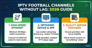 IPTV football channels without lag
