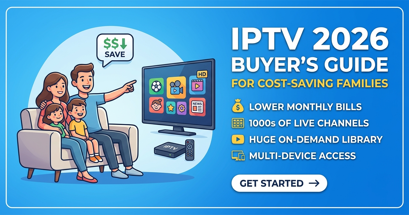IPTV for cost saving families