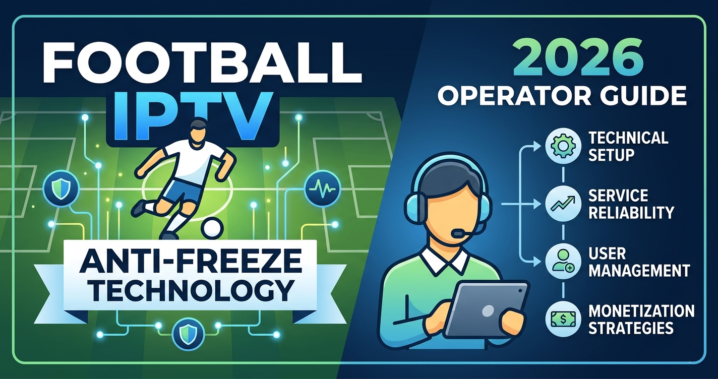 football IPTV with anti freeze technology