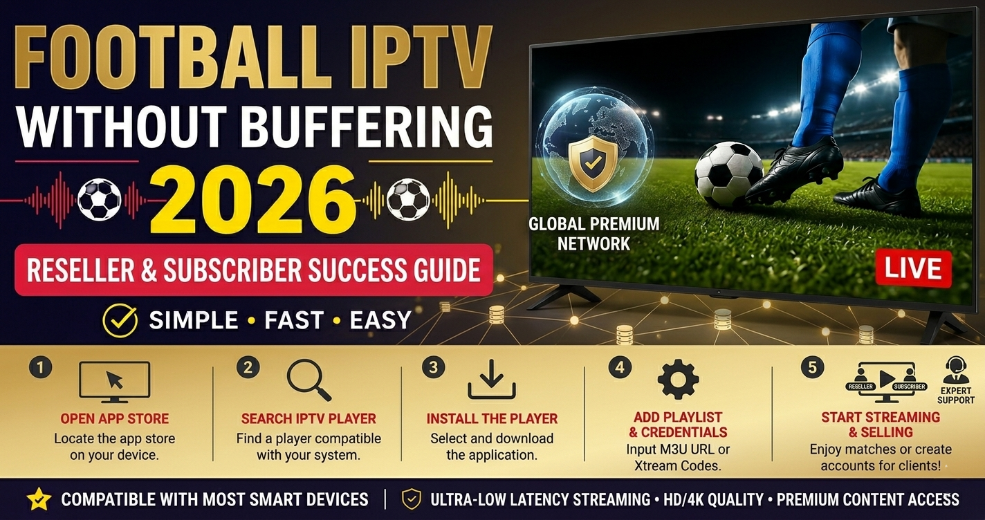 Football IPTV Without Buffering