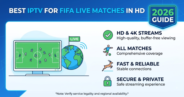 IPTV for FIFA live matches in HD