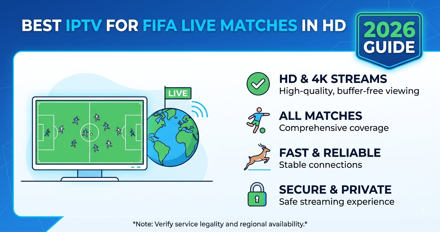 IPTV for FIFA live matches in HD
