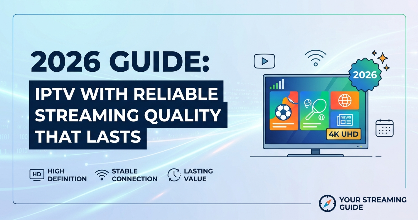 IPTV with reliable streaming quality