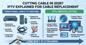 IPTV for cable replacement