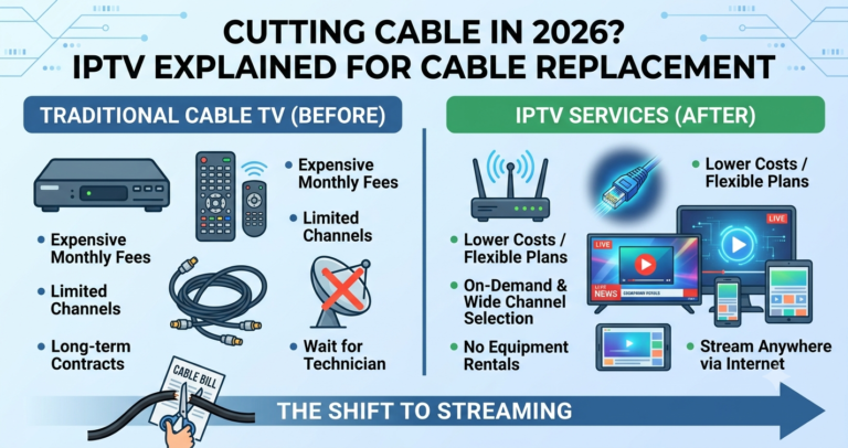 IPTV for cable replacement