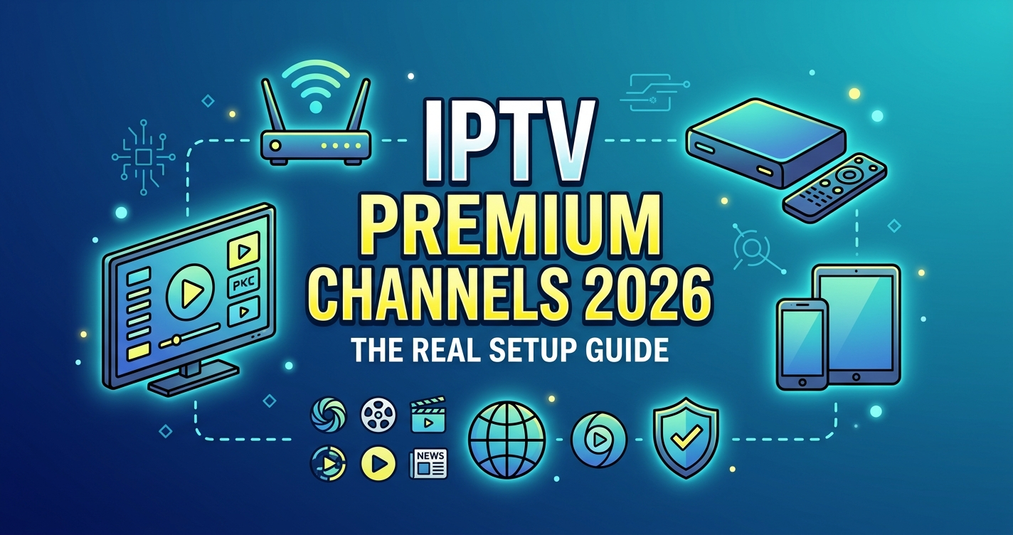 IPTV with premium entertainment channels