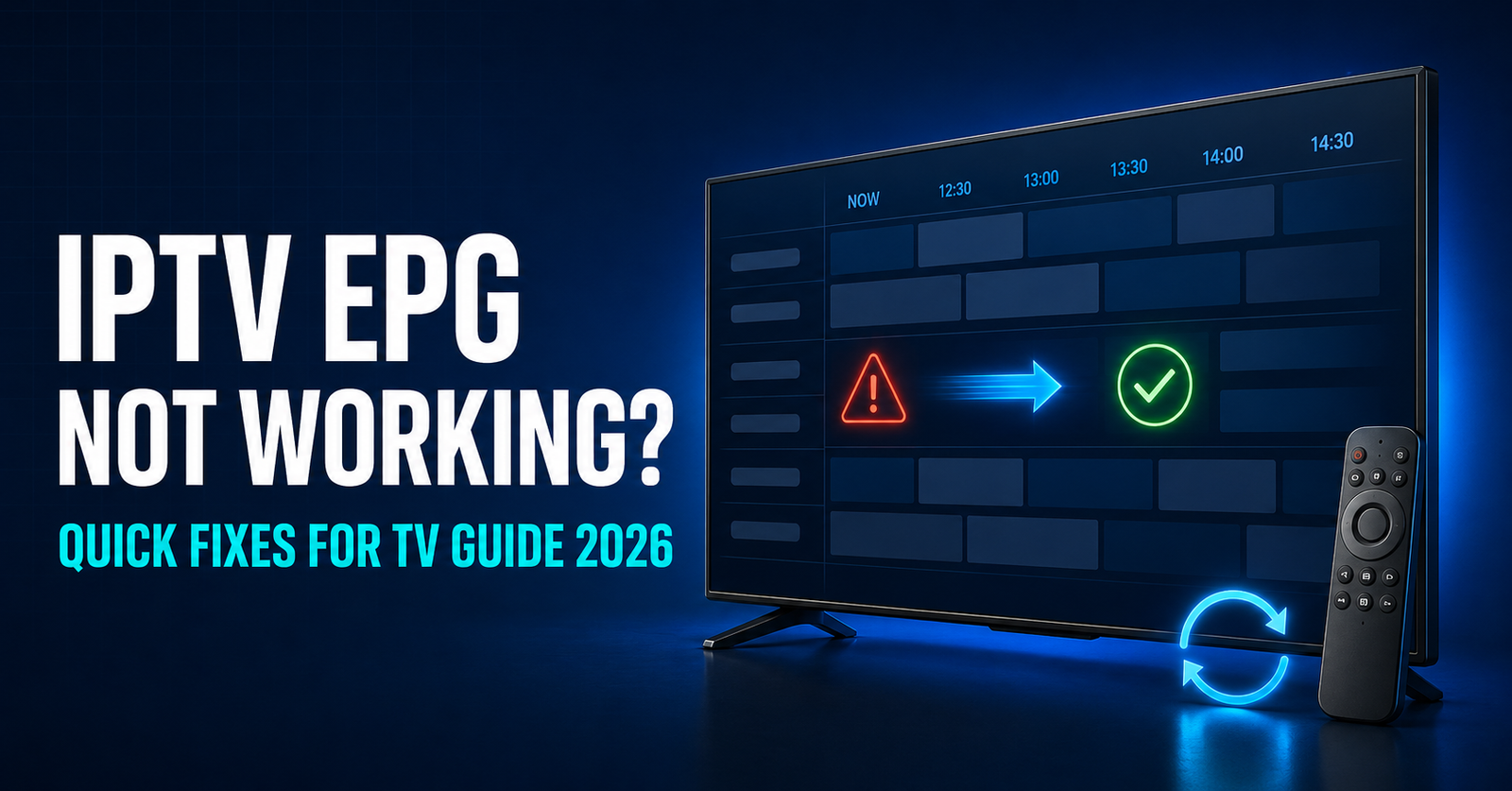 IPTV EPG Not Working