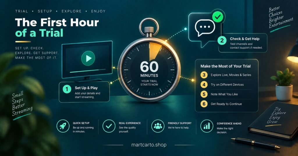 The First Hour of a Trial