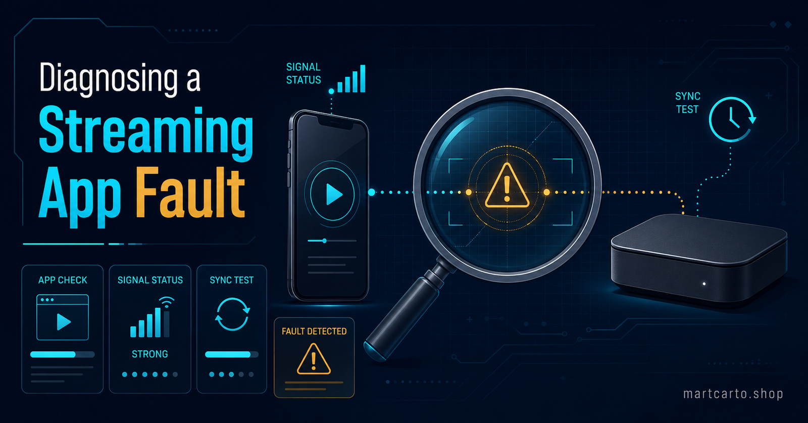Diagnosing a Streaming App Fault