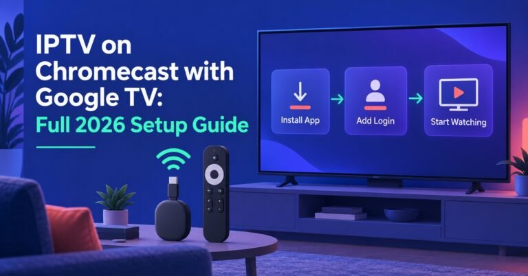 IPTV on Chromecast with Google TV