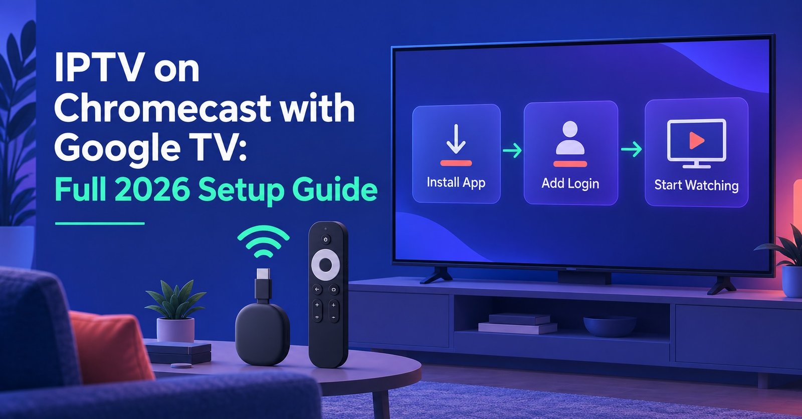 IPTV on Chromecast with Google TV