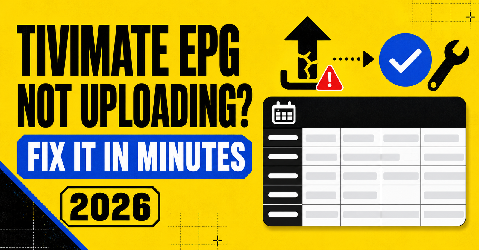Tivimate EPG Not Uploading