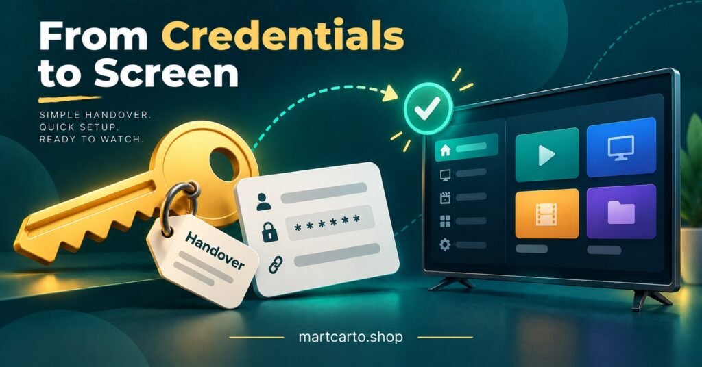 From Credentials to Screen