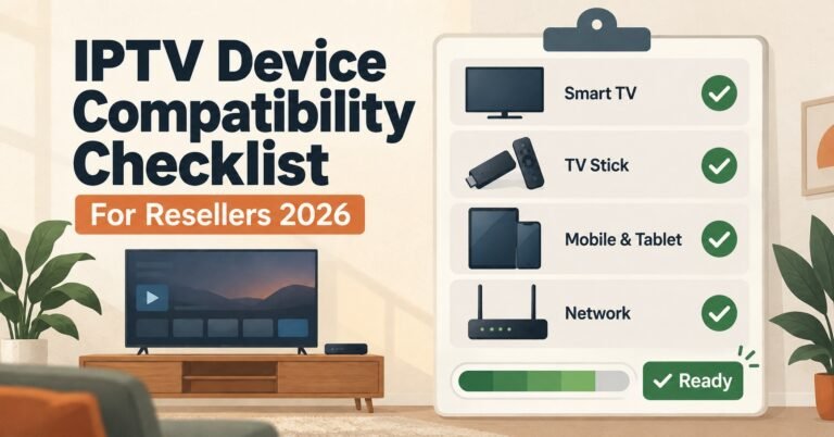 IPTV Device Compatibility Checklist