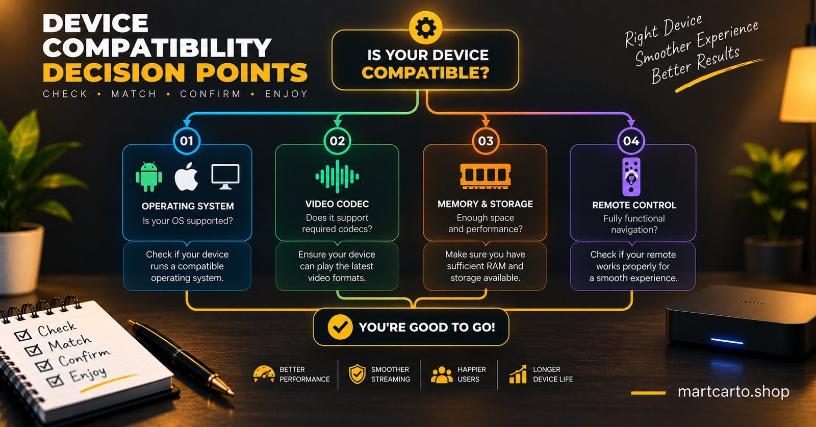 Device Compatibility Decision Points